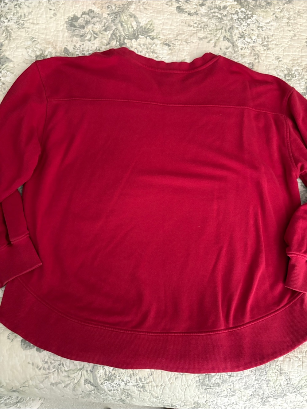 University of Oklahoma Sooners Red Crewneck Sweatshirt - Picture 6 of 10
